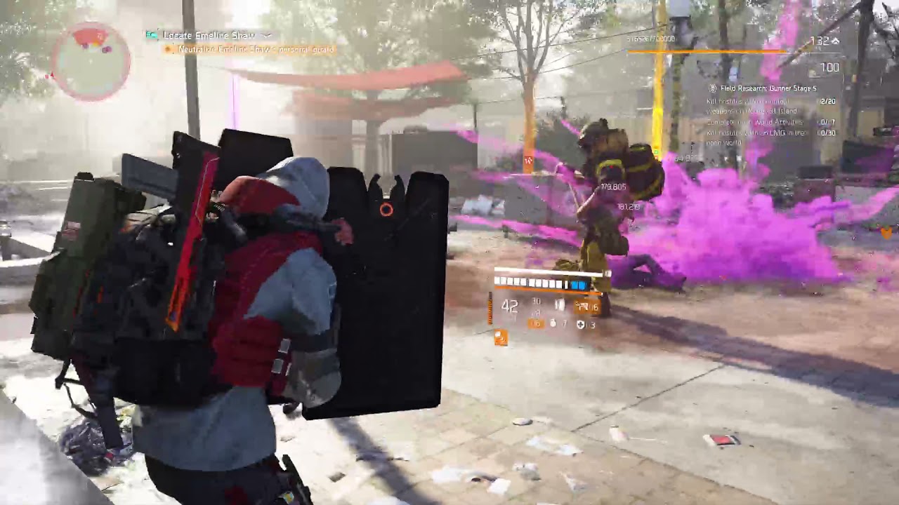 Division 2 Baskilisk armor strip. Pure Easy mode.