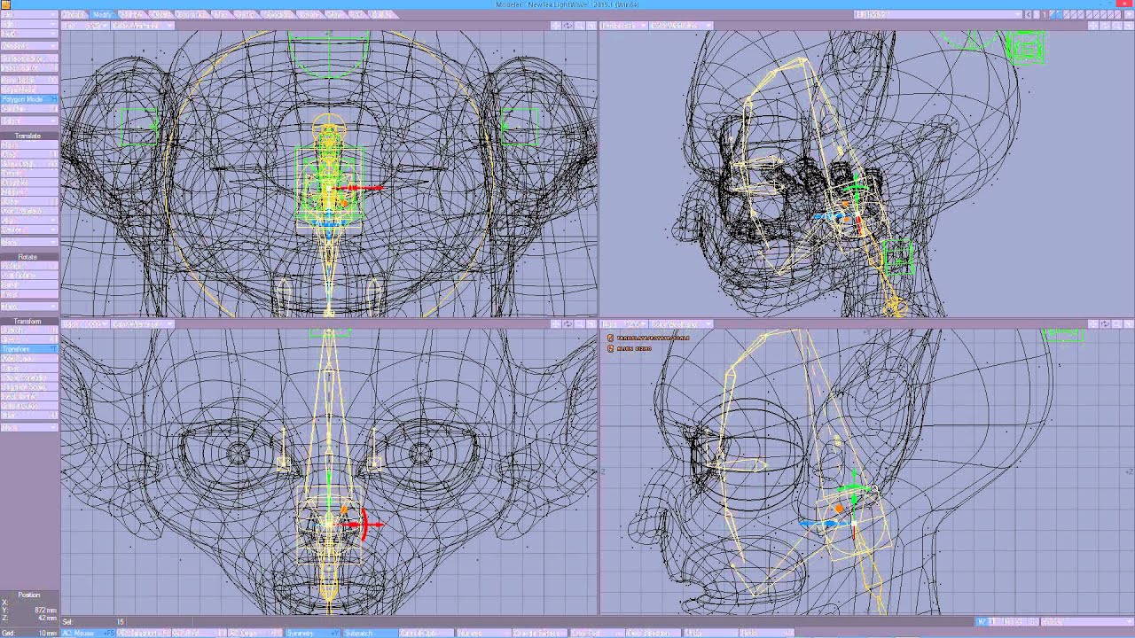 How to use the Genoma 2 Biped Preset in LightWave 2015 - Part 1