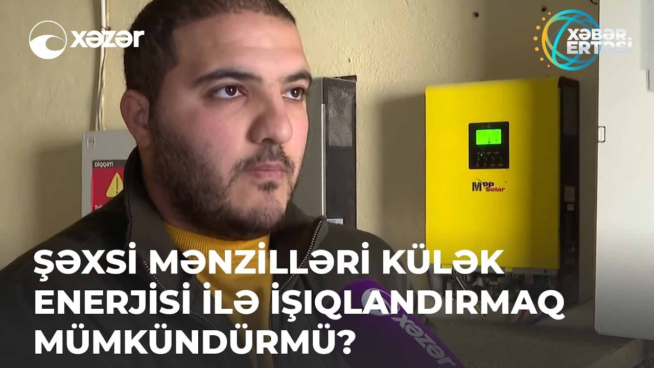 Şəxsi Mənzilləri Külək Enerjisi İlə İşıqlandırmaq Mümkündürmü?