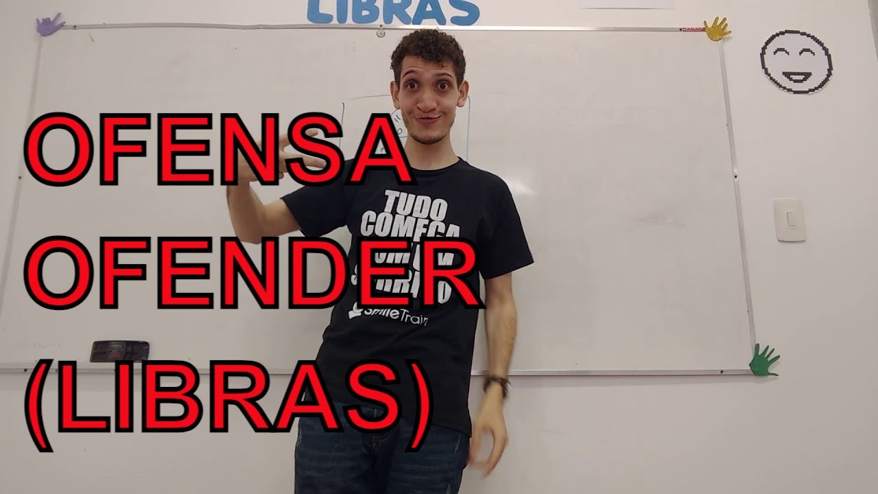 OFENSA | OFENDER - SINAL EM LIBRAS