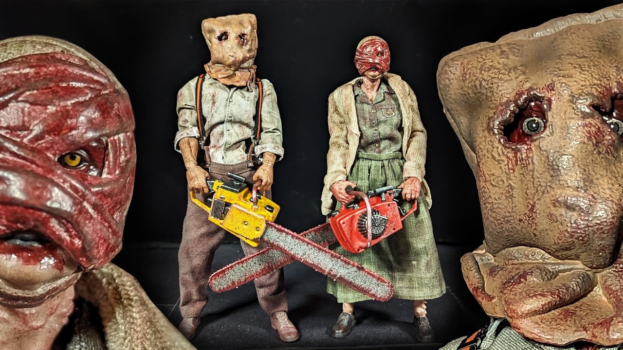 Patriot Studio: Resident Evil 4: Chainsaw Man and Chainsaw Sister 1/12 Action Figure Review