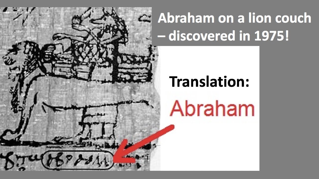 Book of Abraham! – Evidences
