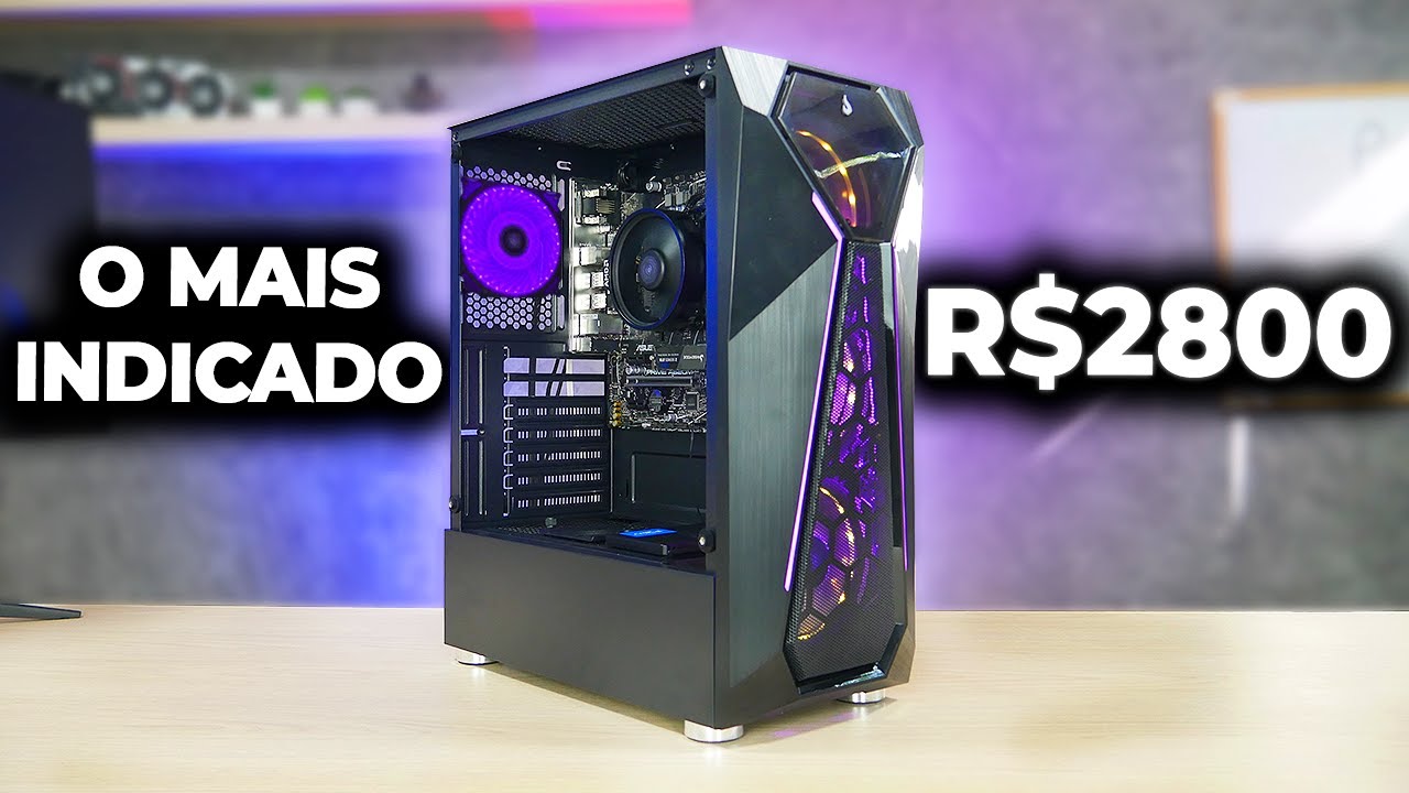 PC GAMER DE (R$2800) PARA RODAR TUDO HOJE - AM5 (MONTAGEM E TESTES) 2025