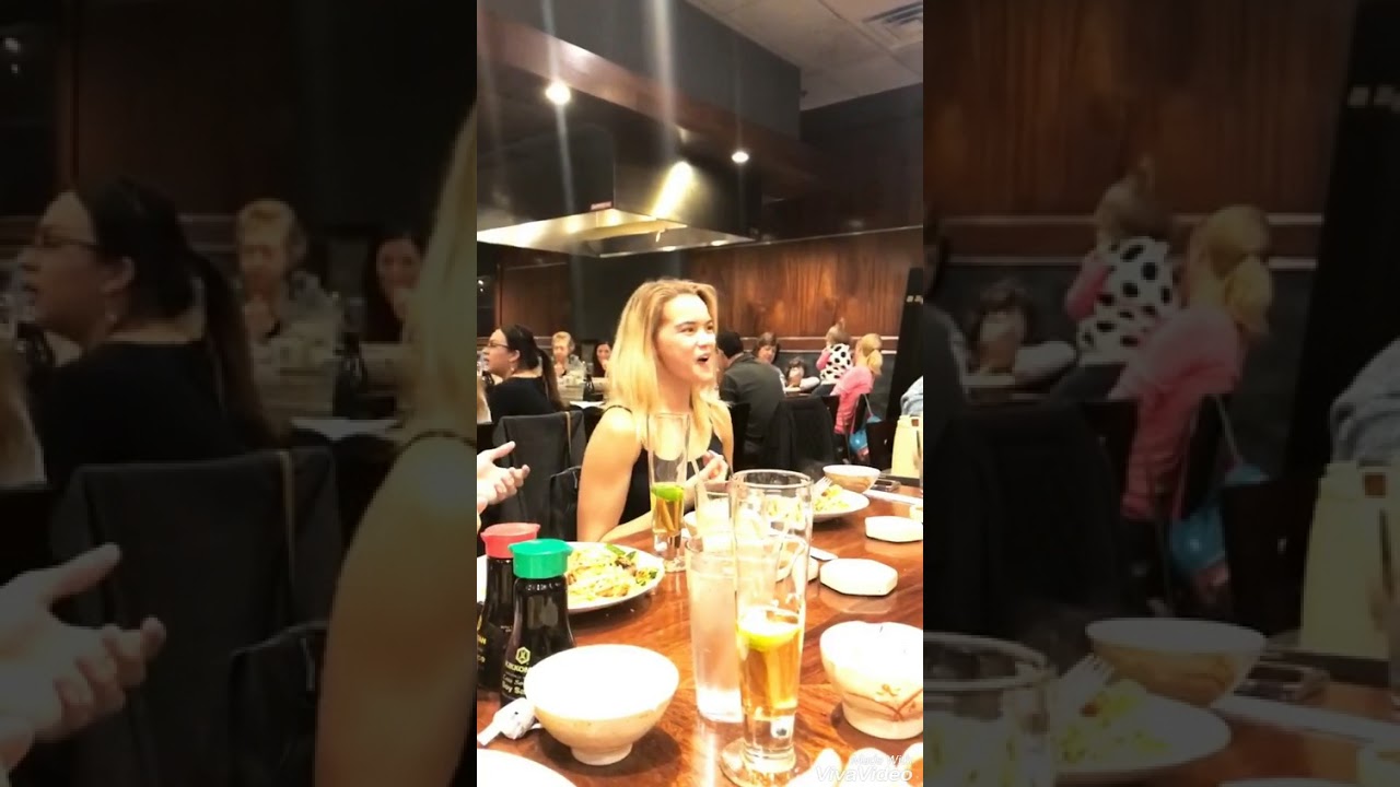 Paris Berelc birthday dinner