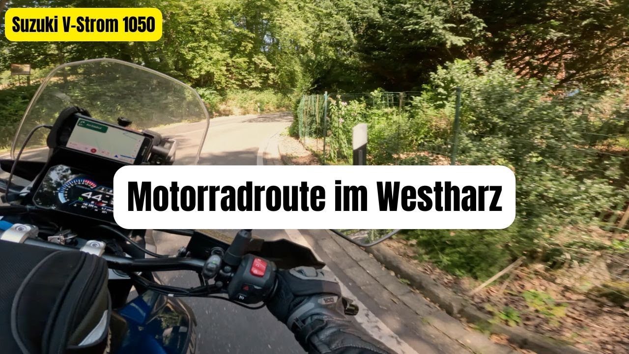 Kurven im Westharz! Motorradreise durch Deutschlands Mittelgebirge mit der V-Strom 1050