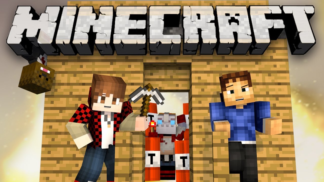 Minecraft How To: BUILD A HOUSE! (ft. BajanCanadian, Jerome, Mat, and Woofless!)