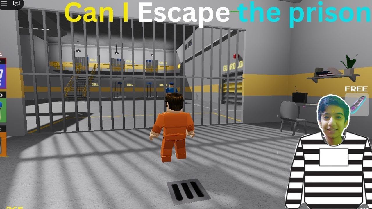 Can i escape the prison 👮| Obby`s prison escape | Roblox gameplay |