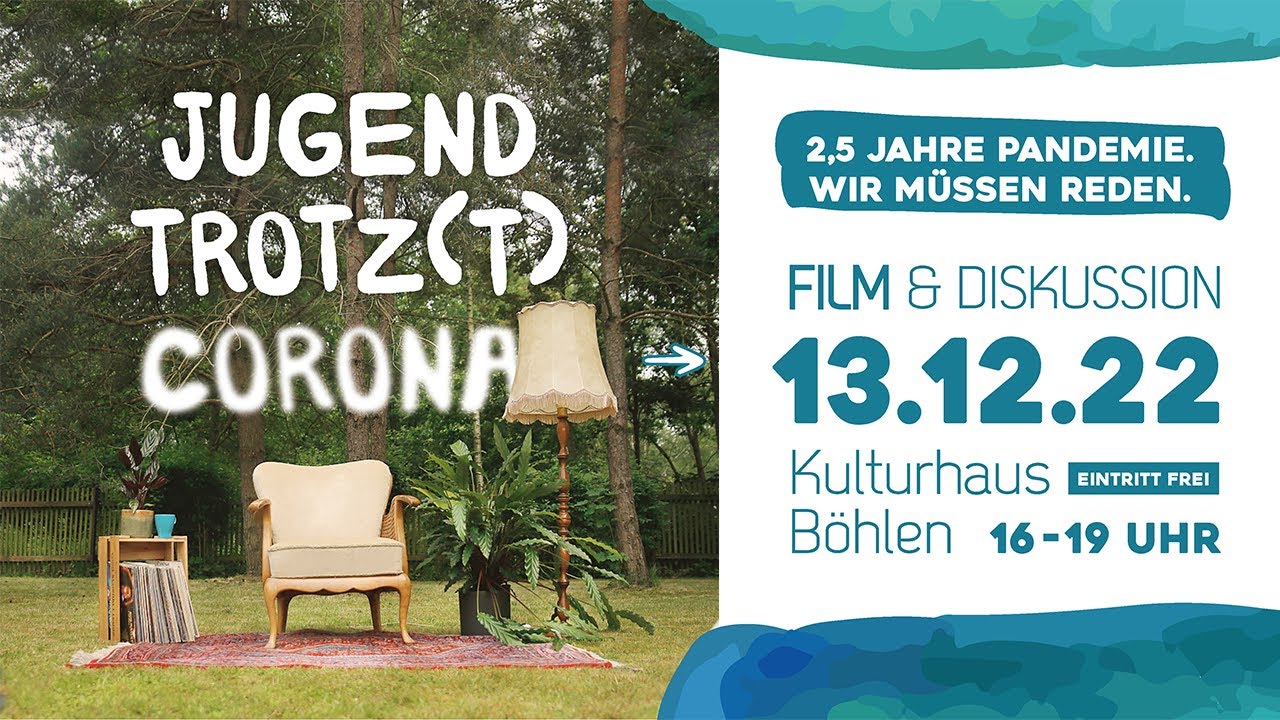 Jugend trotz(t) Corona | Trailer & Veranstaltungshinweis