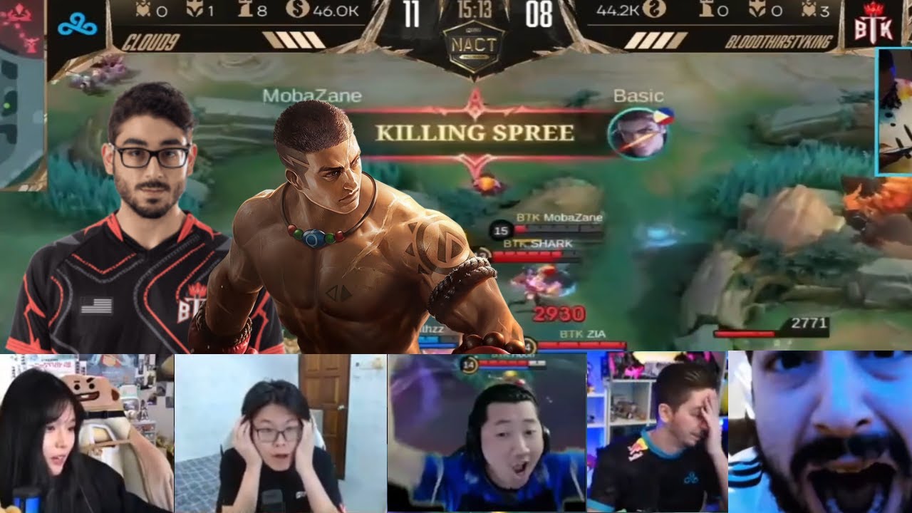 Реакция стримеров на победу Mobazane над Cloud9 | Гранд-финал NACT FALL 2024