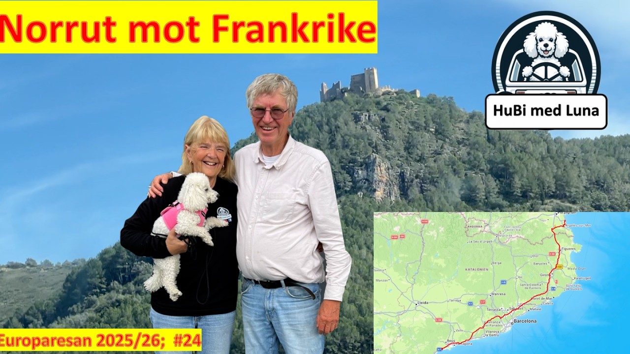 Europaresan 2025/26; # 24: Norrut - mot Frankrike