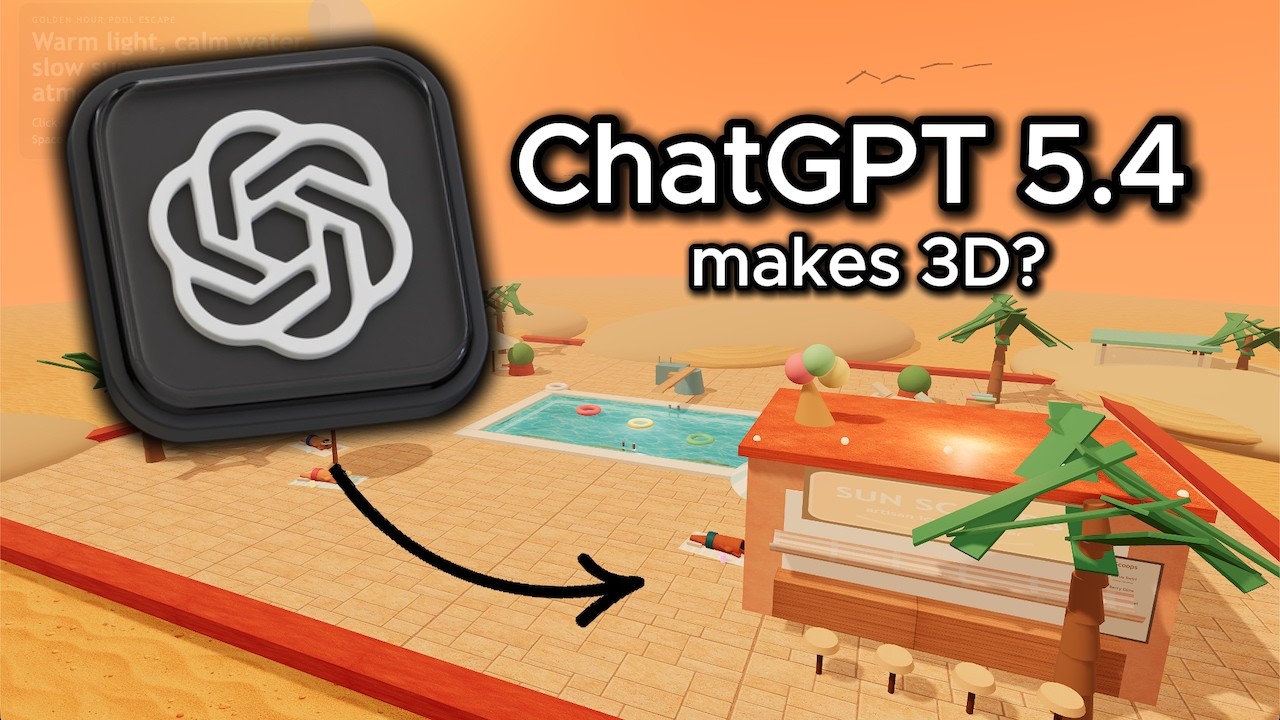 ChatGPT 5.4 &mdash; Полный тест (мышление, программирование, 3D-графика и работа с компьютером)