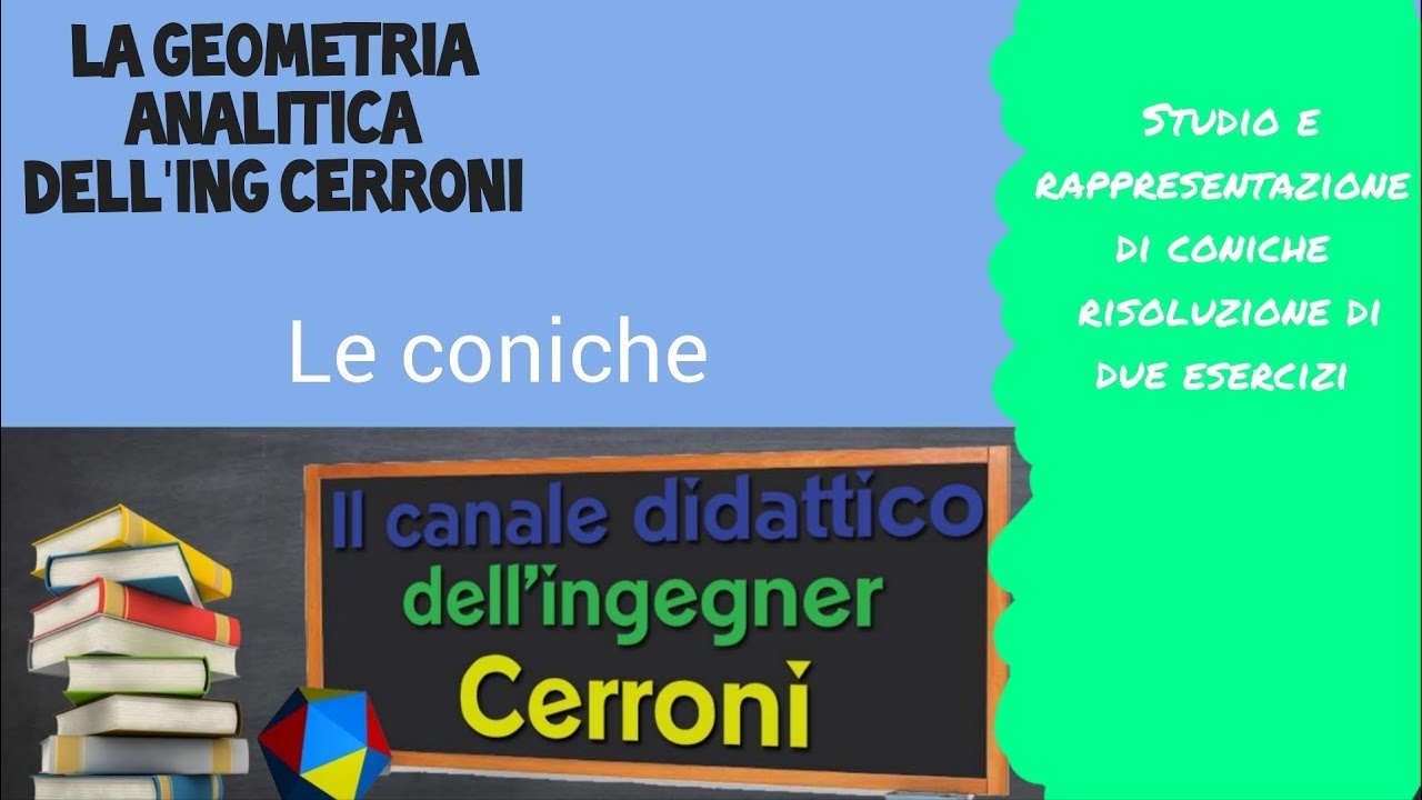 Coniche risoluzione di due esercizi ( 2 )