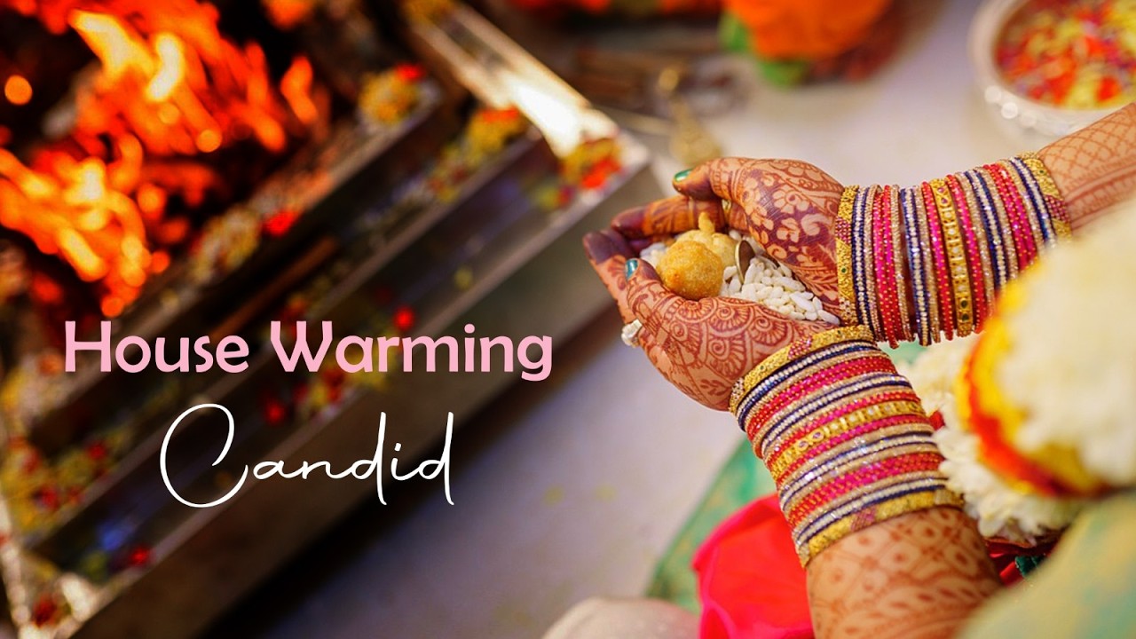 Experience the magic of new beginnings | Deepak Sathya Housewarming Candid |Ernest Media Photography