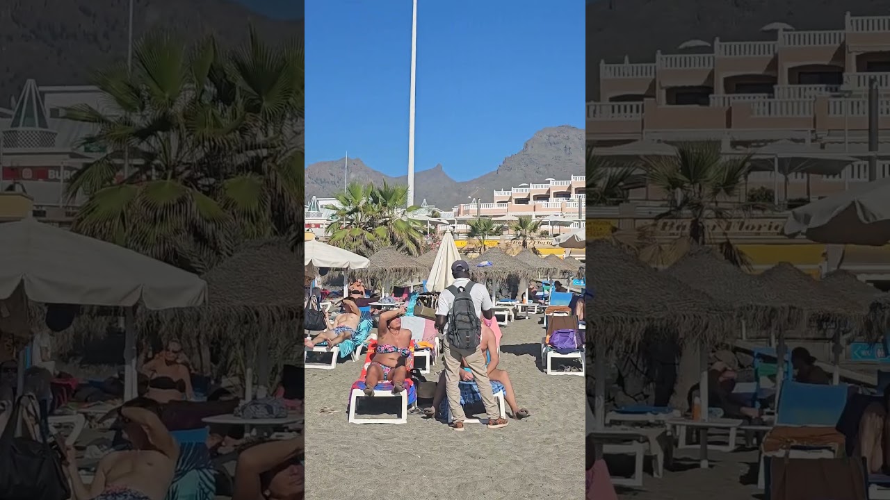 Playa de Fañabé, Tenerife +28°C 