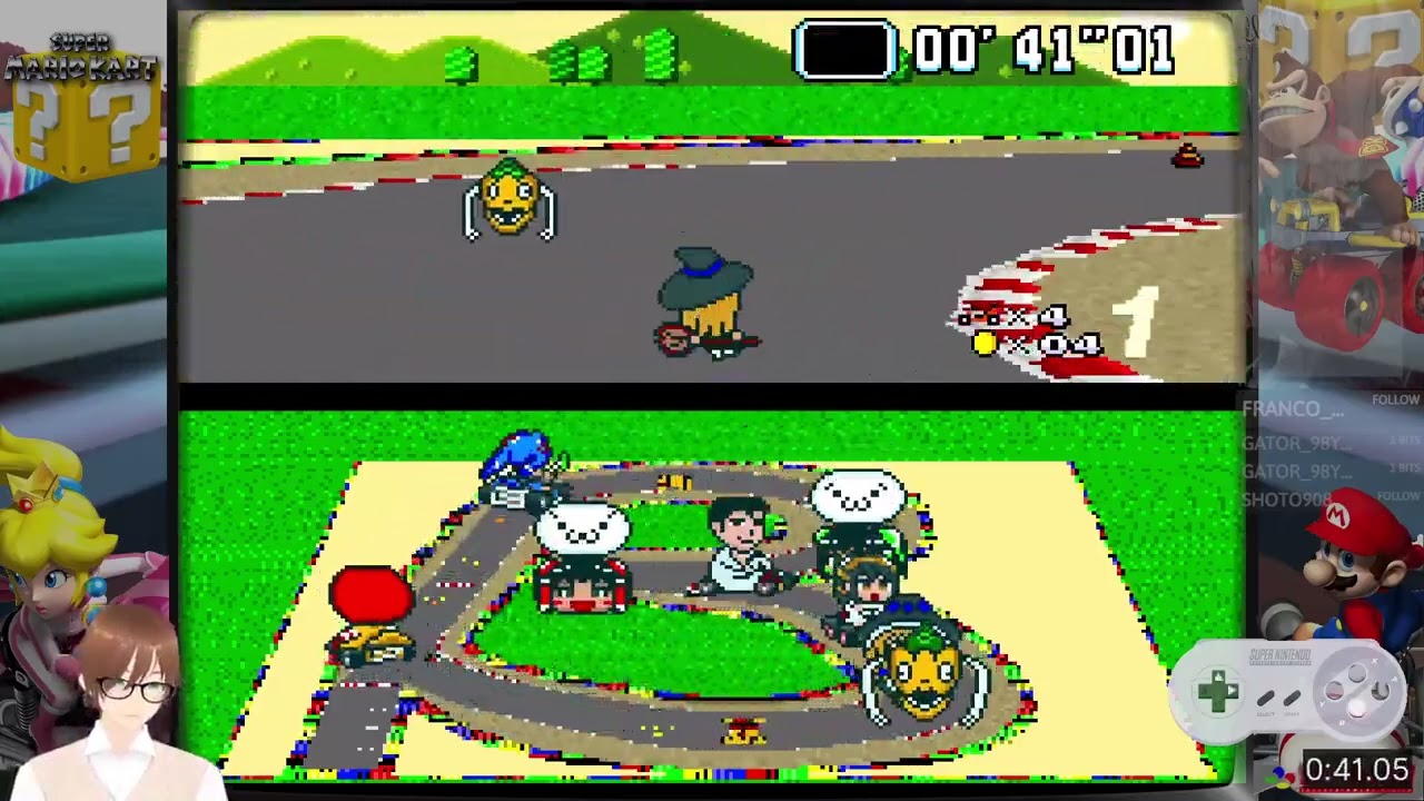 Succès Super Nico Nico Kart (SNES) : 