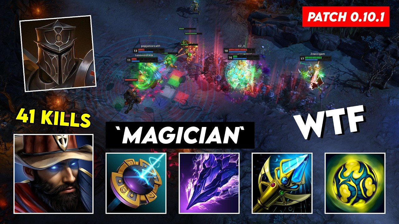 HON Reborn Witch Slayer - `magician` 41 Kills