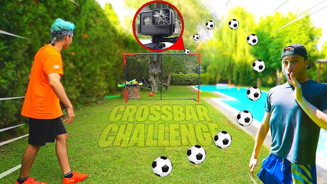 ⚽ CROSSBAR CHALLENGE con gli ONES con PENITENZA (GOPRO ROTTA)