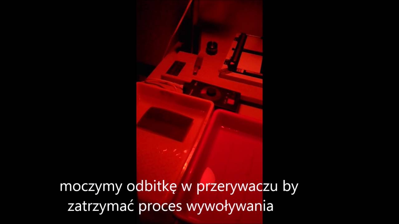 Ciemnia Fotograficzna Część 2- Wykonywanie odbitek czarno-białych
