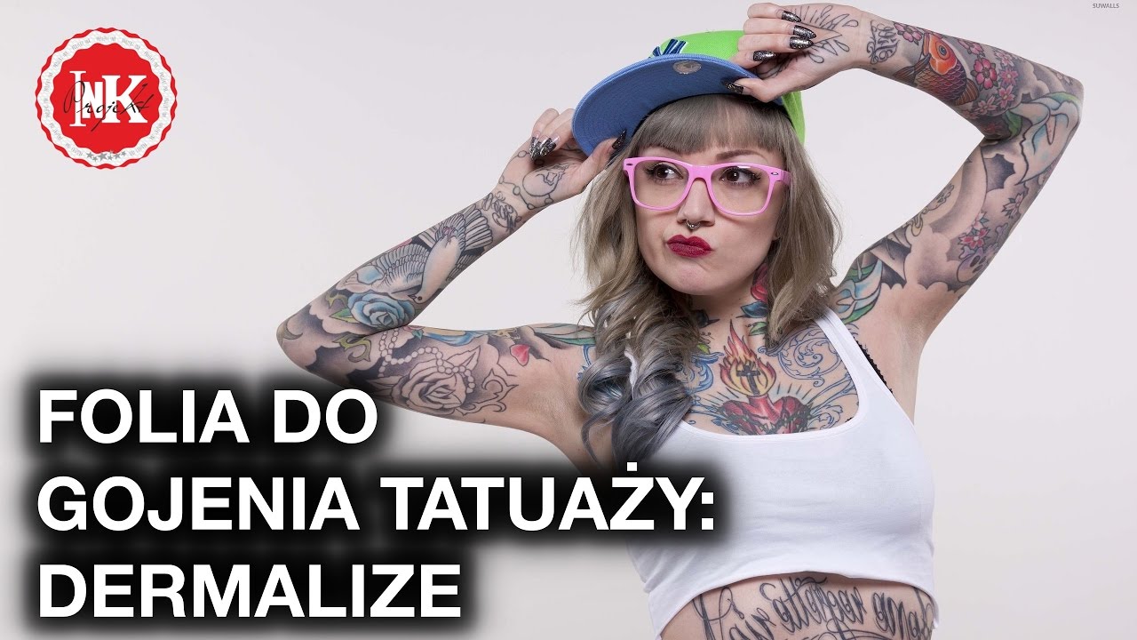 Folia do gojenia tatuażu Dermalize | projekt INK