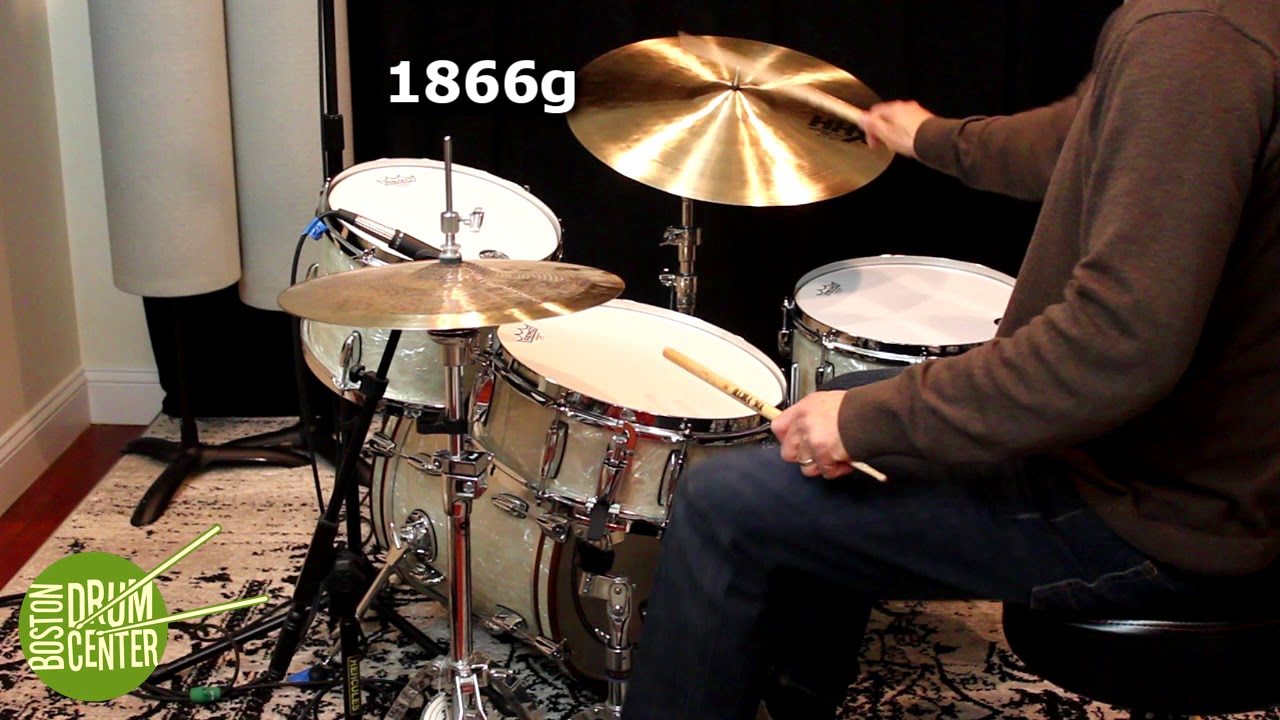 Three Sabian HHX 20" Manhattan Jazz Rides: 1848g, 1866g & 1896g
