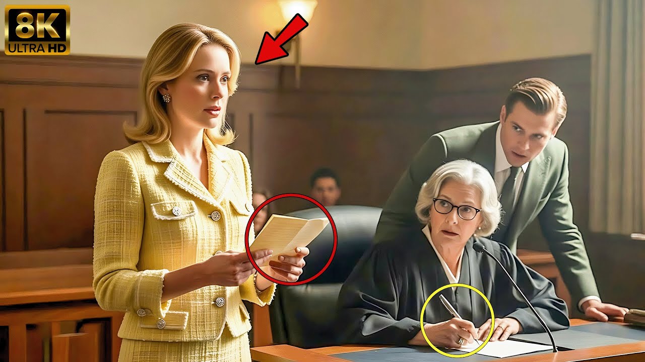 The Courtroom Expected Her to Lose—Until She Unfolded a Prenup the Billionaire Never Read