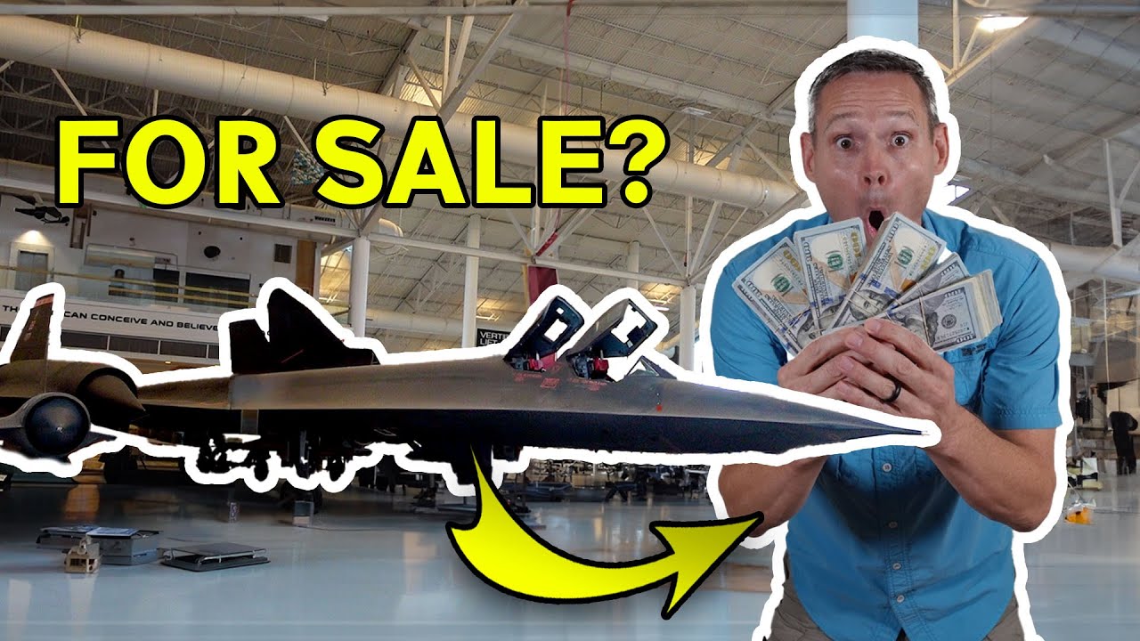 Shopping For A Real SR71 At Smithsonian Evergreen Museum