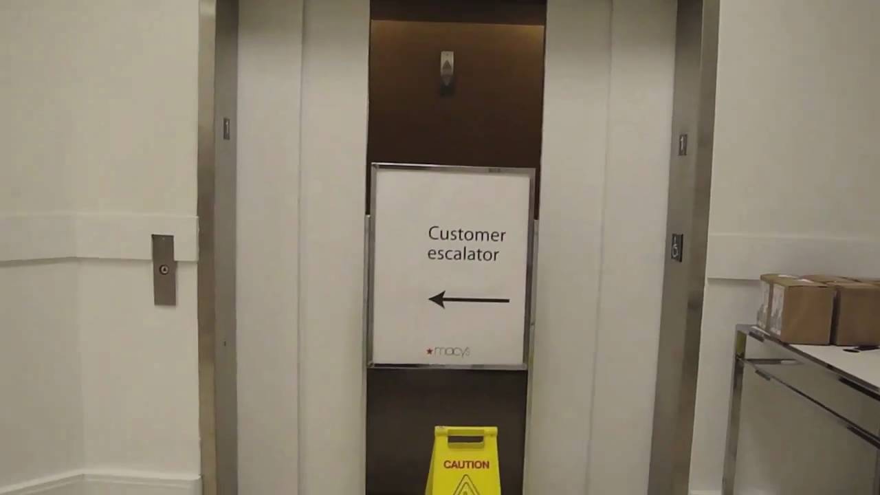 Stuck on the Westinghouse Elevator at Macy's Apparel, Cape Cod Mall
