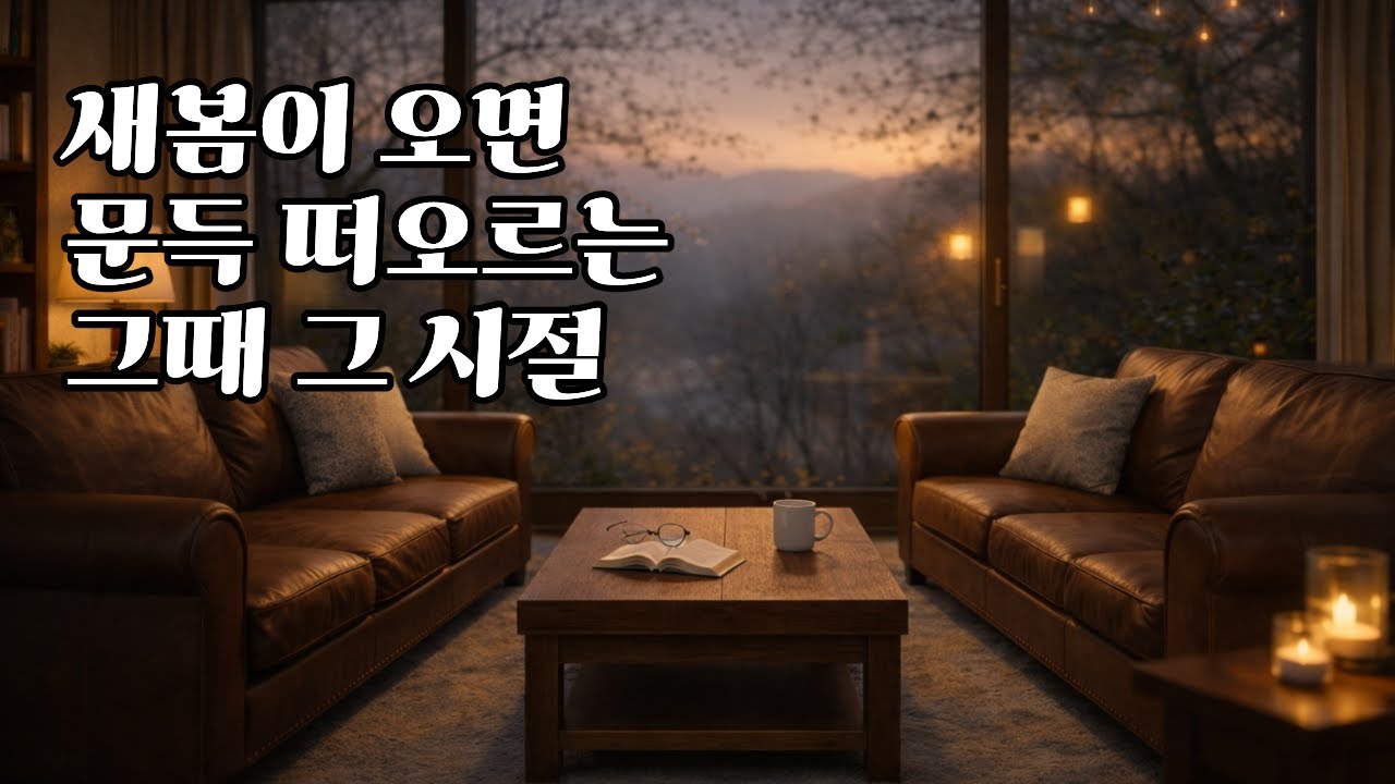 playlist | 새봄이 오면 문득 떠오르는 그 시절, 말없이 듣는 7080 감성 발라드 1시간