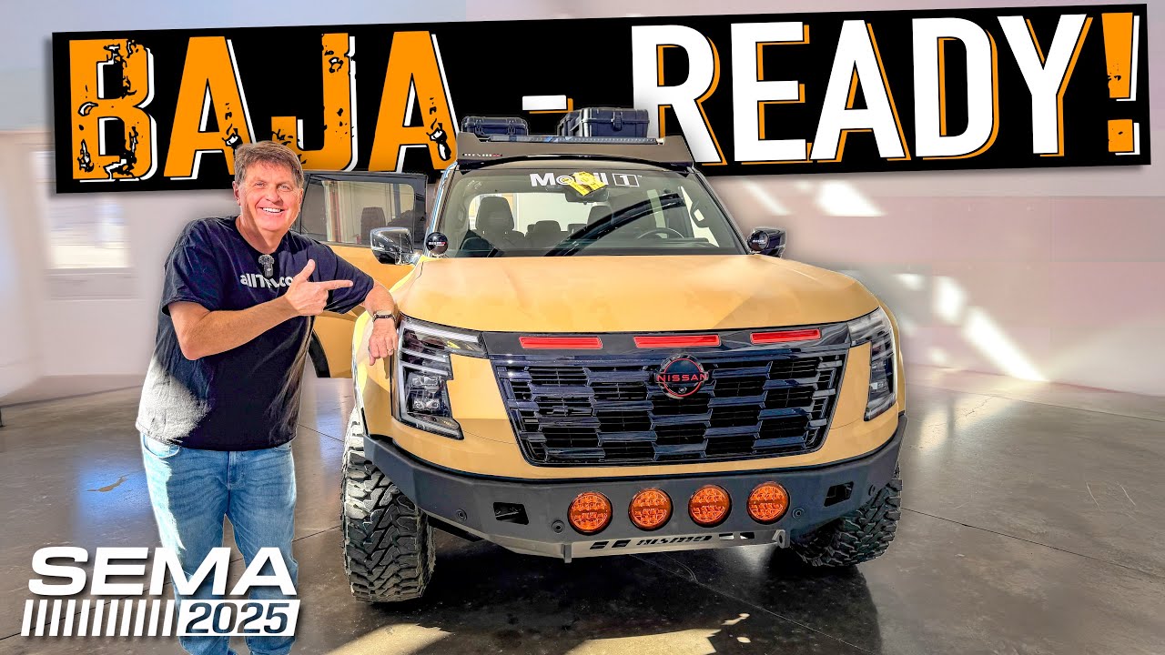 Это единственный новый заводской Nissan Patrol* в Америке! | SEMA 2025