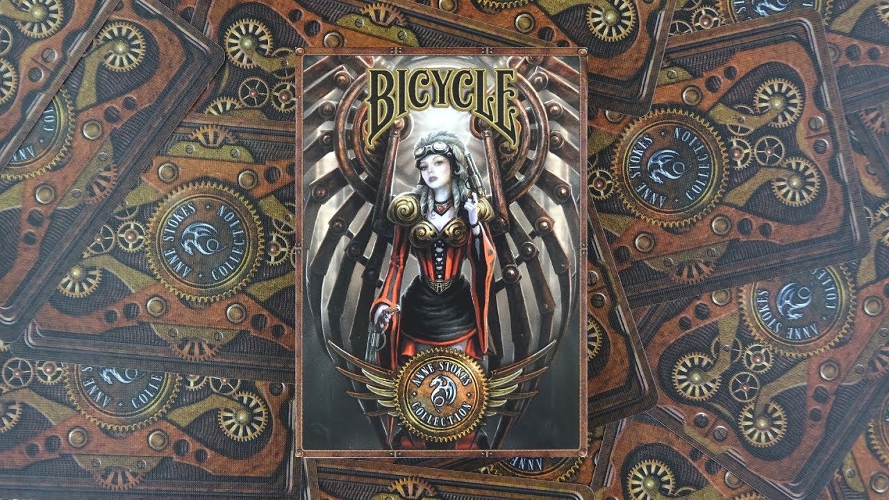 Bicycle Anne Stokes Steampunk Playing Cards | Deck Review -Display