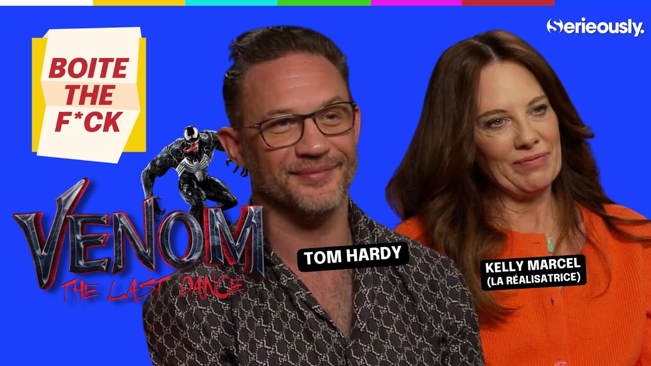 🤯 VENOM : Tom Hardy et Kelly Marcel r&eacute;pondent aux th&eacute;ories des fans