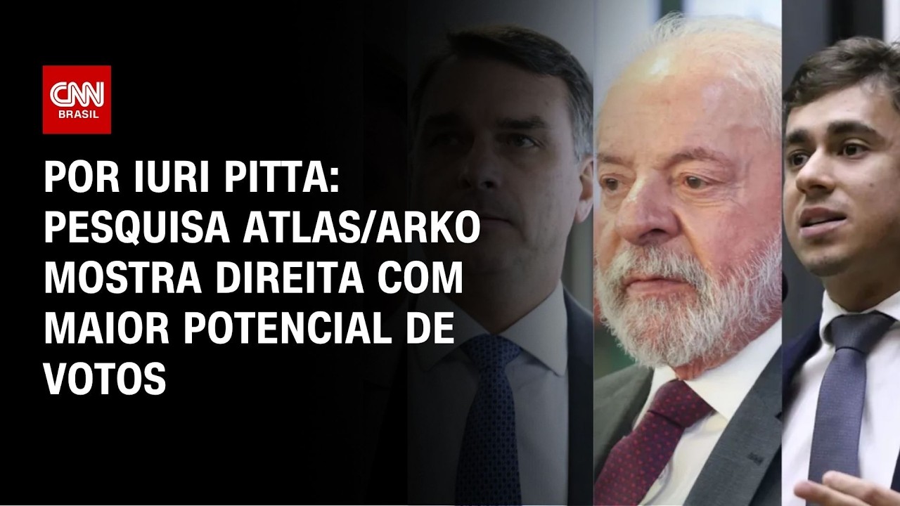 Pesquisa Atlas/Arko: Direita &eacute; maioria em lista de potencial de votos | CNN 360&ordm;