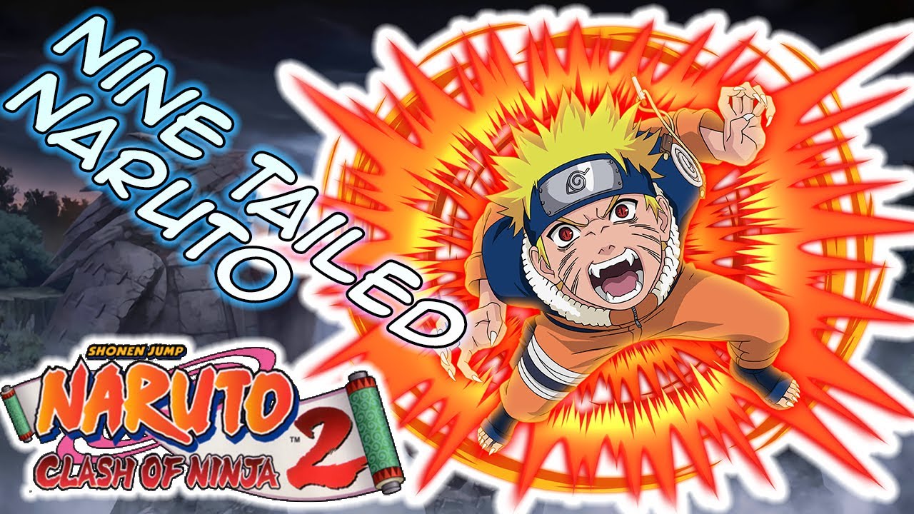 Naruto clash of ninja 2 Nine Talied Naruto Time Attack 60fps