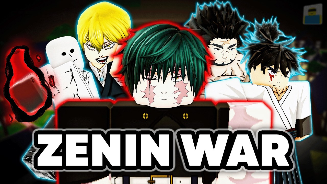 MAKI vs THE ZENIN CLAN In JUJUTSU SHENANIGANS