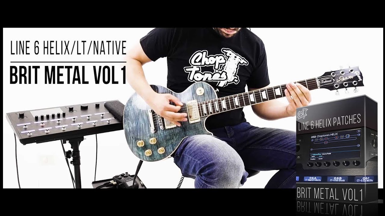 Line 6 Helix / LT / Native / POD Go Patches | Brit Metal vol1 | Playthrough (Marshall Metal Pack!)