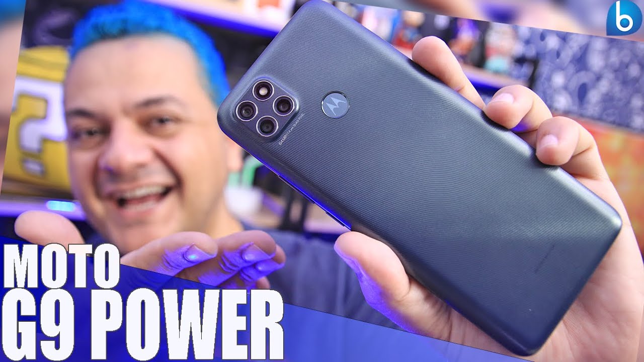 MOTO G9 POWER | Agora com BATERA AINDA MAIOR, Já TÁ NA MÃO! Unboxing e Impressões