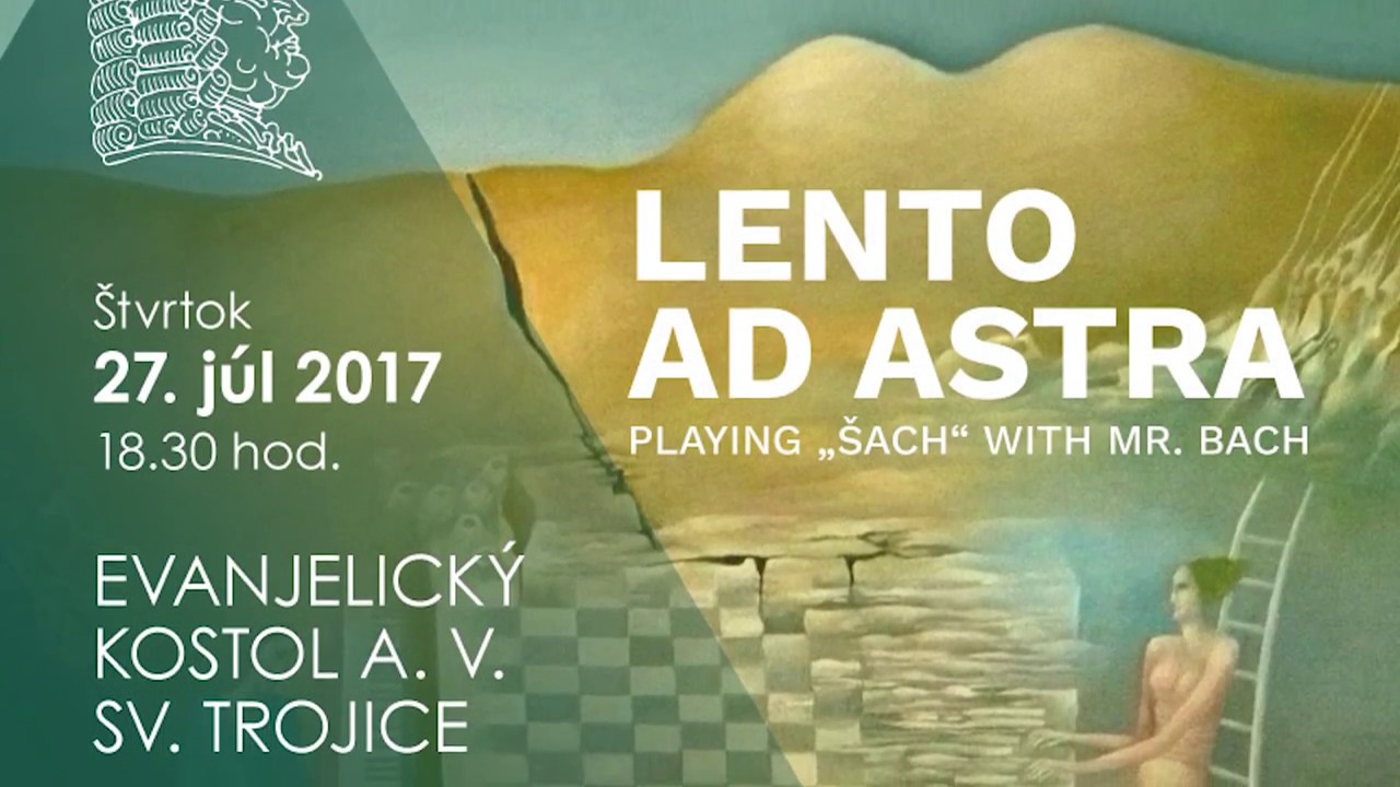 Pozv&aacute;nka na koncert Lento ad astra