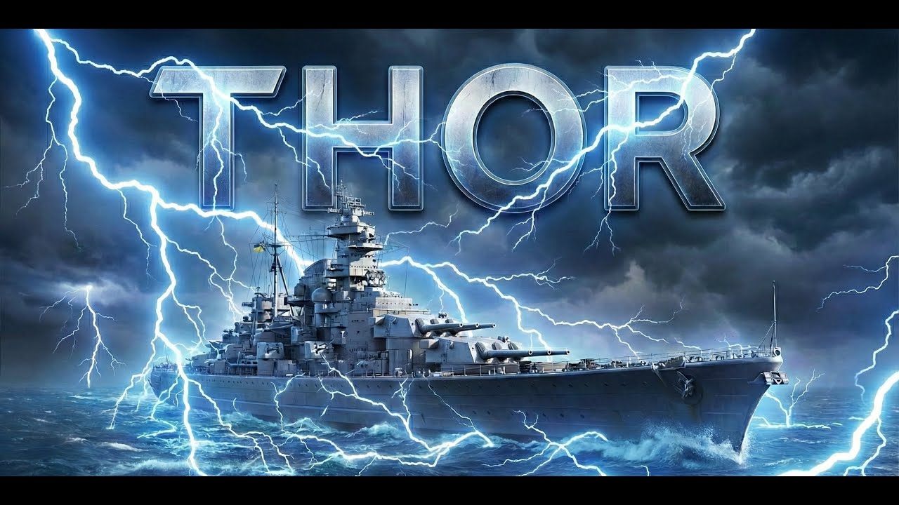 THOR: O Encoura&ccedil;ado Mais R&aacute;pido do World of Warships! (An&aacute;lise + Gameplay)