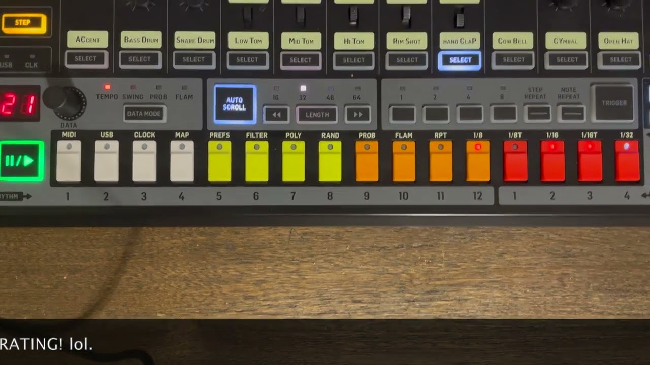 On & On Tracks -  5A. by: Jesse Saunders Recreation On The Behringer RD-8  by: Mike "The Force"