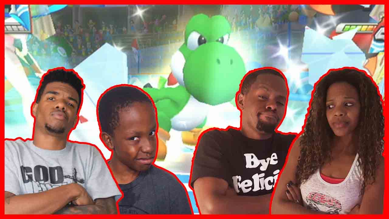 CLUTCH LAST SECOND GOAL!! - Mario Sports Mix Hockey Gameplay Wii U Gameplay