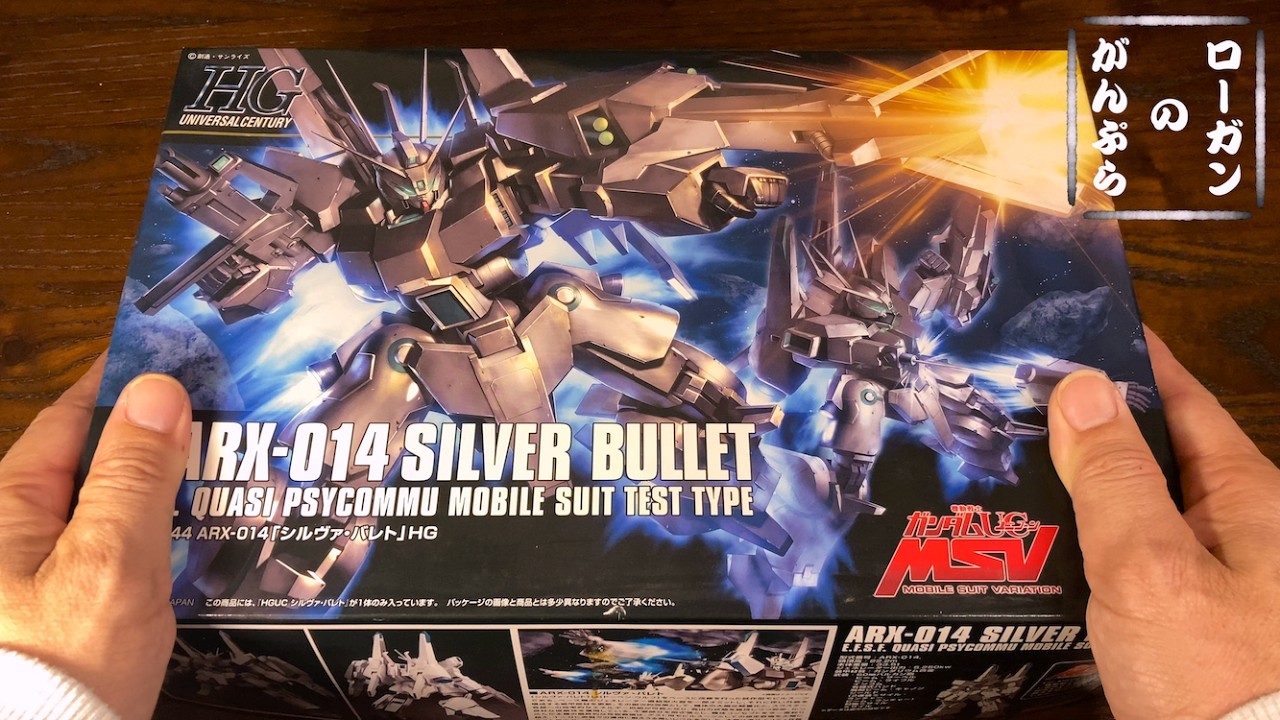 HGUC シルヴァ・バレトを素組でまったり組立。「機動戦士ガンダムUC MSV」