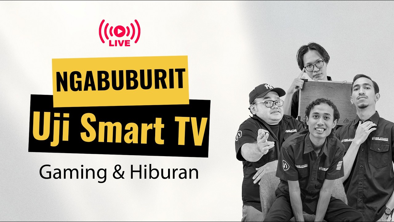 Live Uji Coba TV Entry Level Qled Full HD 2 Jutaan