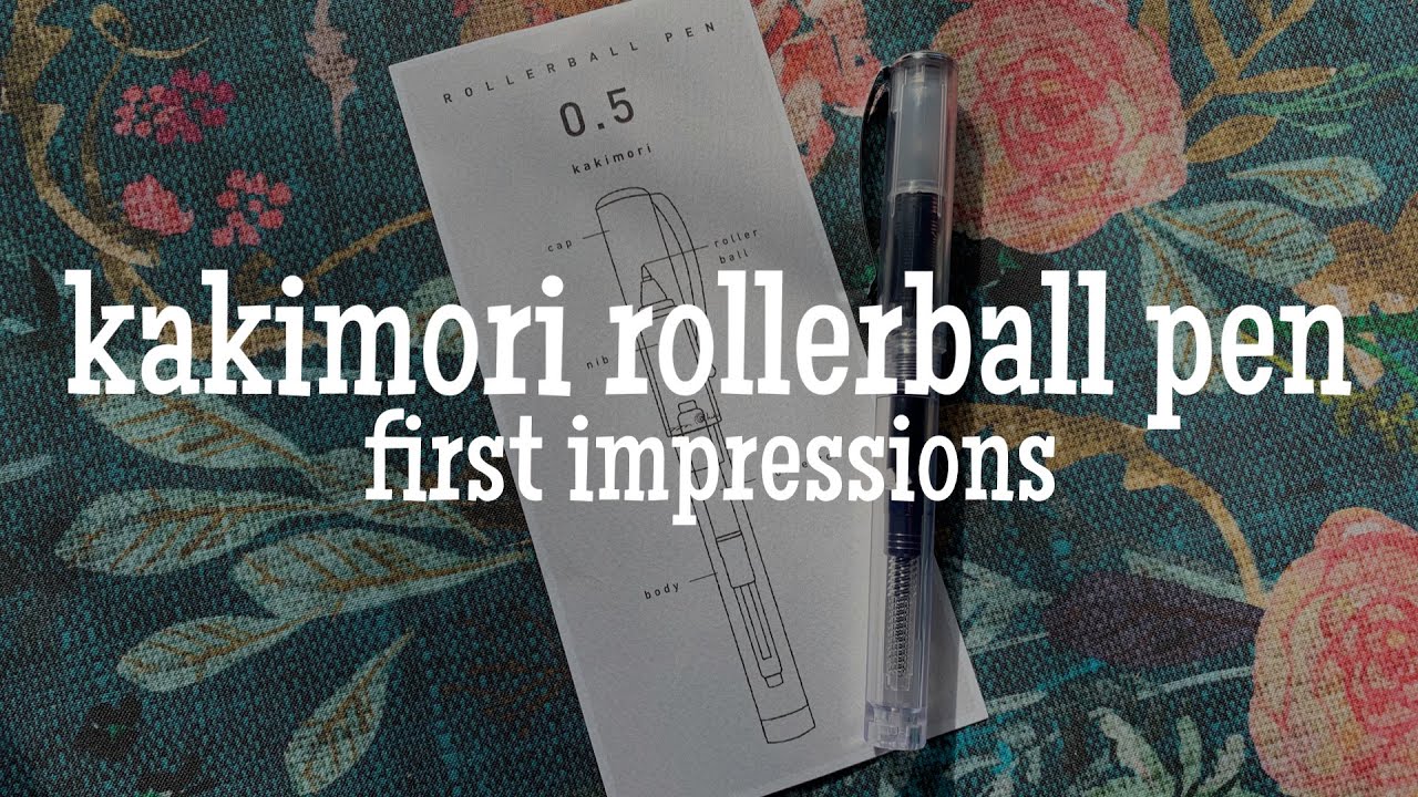 Kakimori Refillable Rollerball Pen First Impressions