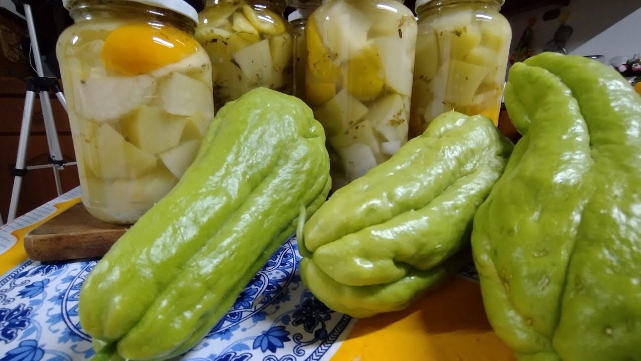 CHUCHU PARA O ANO TODO #armazenamento  #conservas