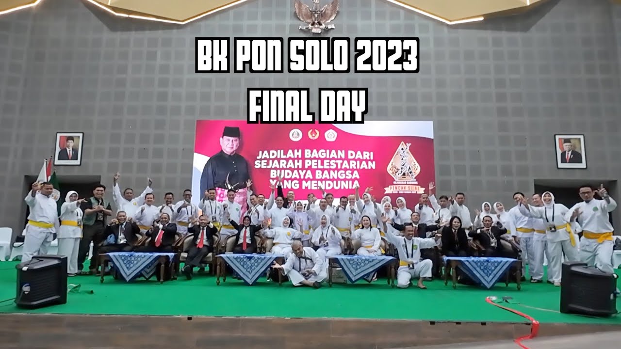 BK PON SOLO PENCAK SILAT FINAL DAY