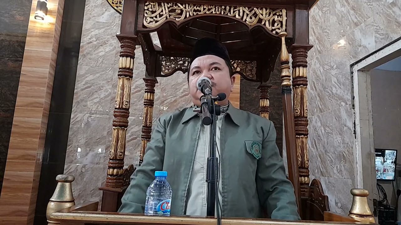 Khotbah jum'at 19 Desember 2025 Oleh Dr. Muh. Khumaidi Ali, SQ. M.Thi 