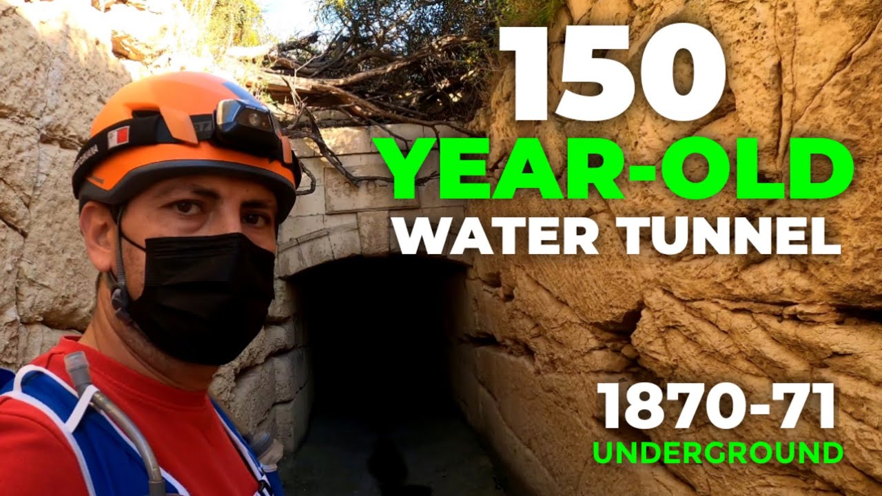 150 Year-Old Water Tunnel Cottonera and abseiling
