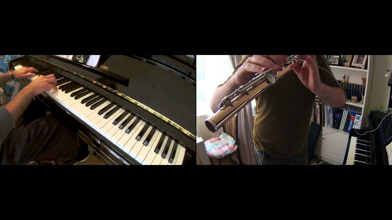 'Carrying You' (Kimi wo Nosete ), Laputa Castle in the Sky, Flute & Piano Duet