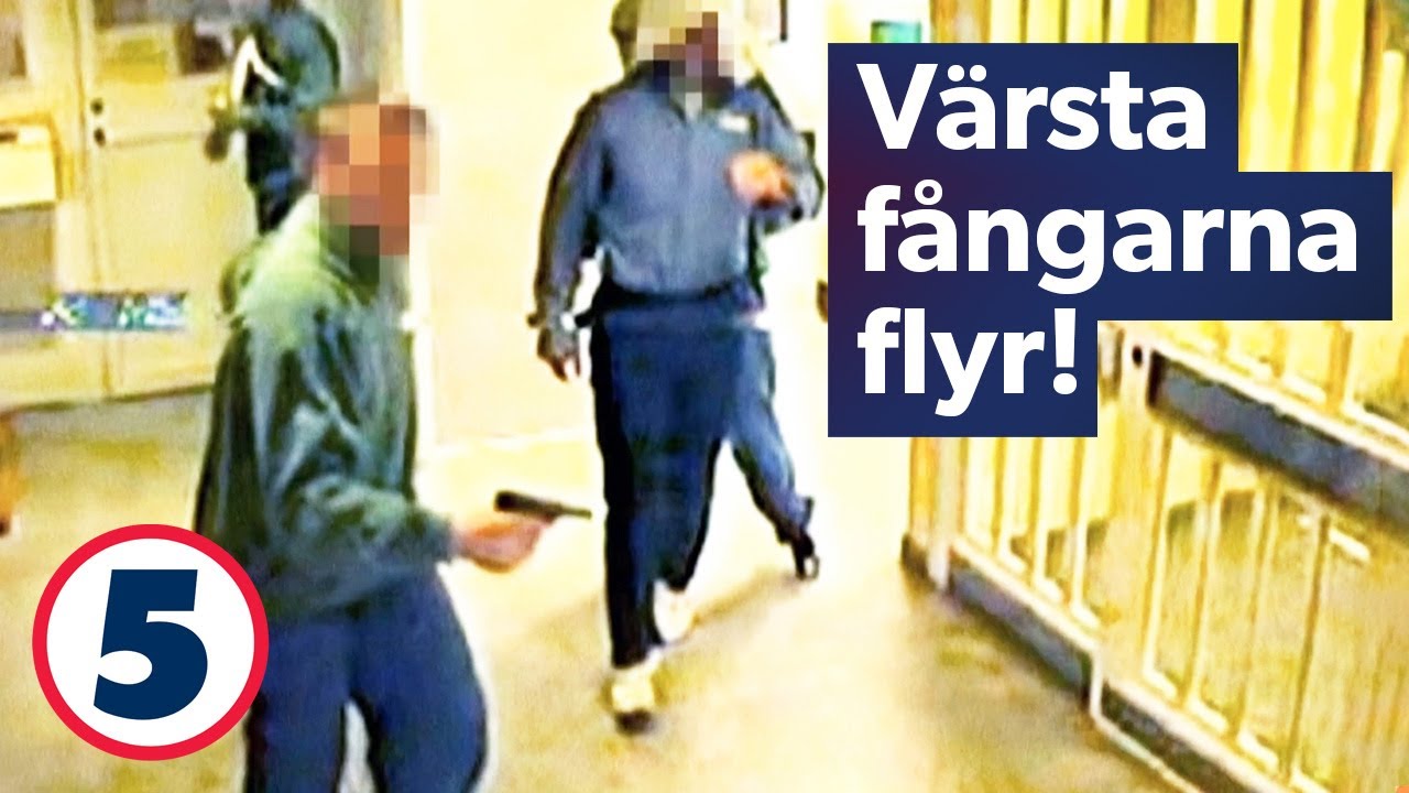 Landets värsta fångar flyr från anstalten Hall! | Södertäljepolisen | Kanal 5 Sverige