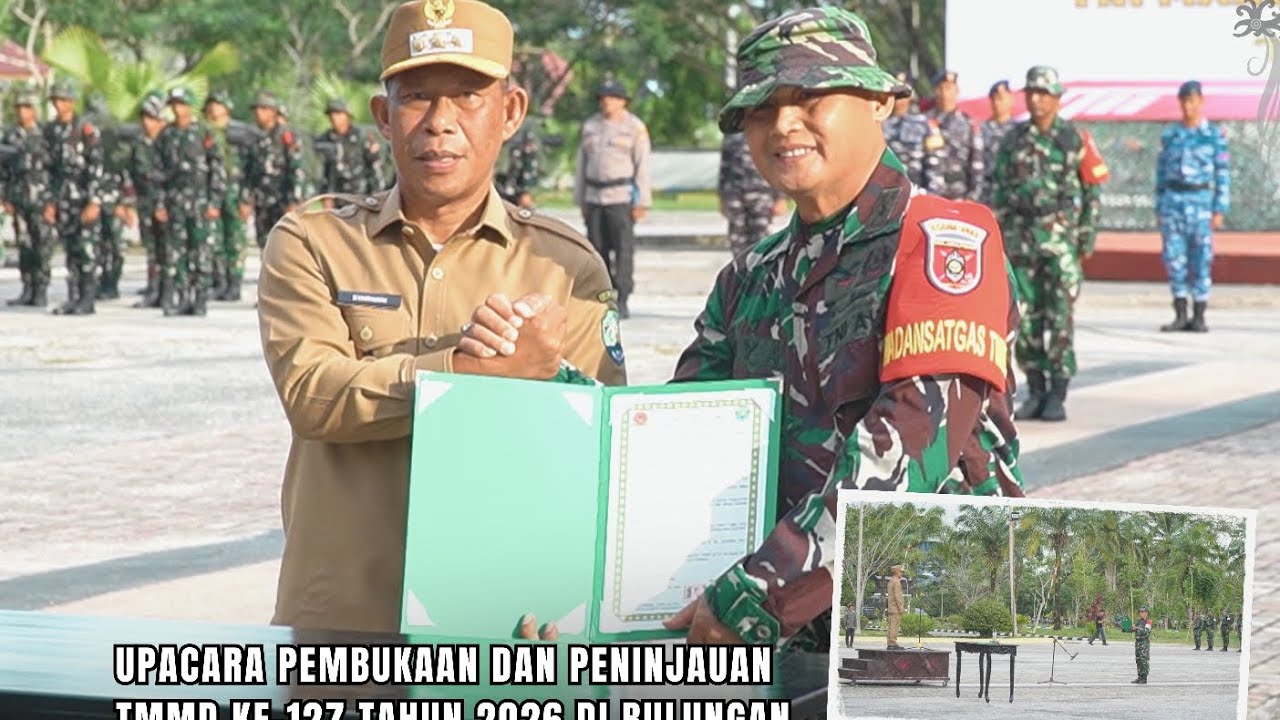 TMMD Ke - 127| Sinergi TNI dan Pemkab Bulungan